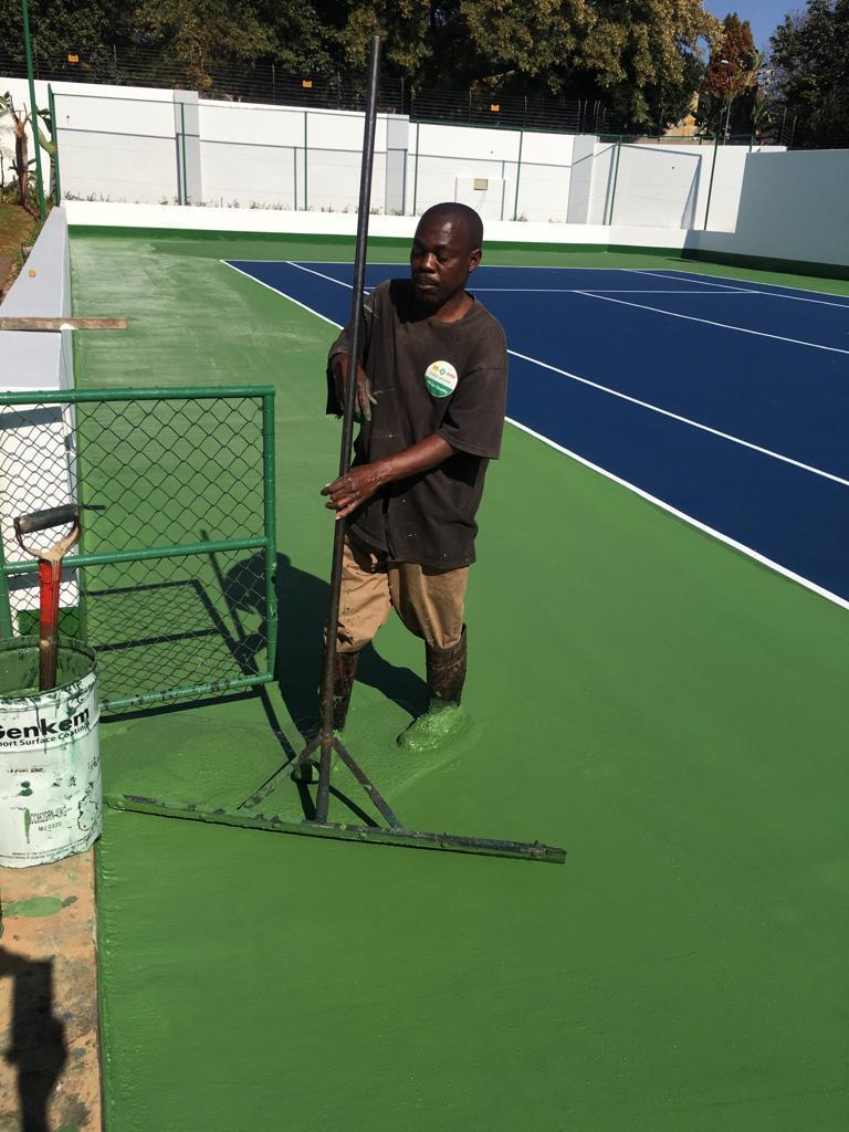 Refurbishing of Tennis Courts4