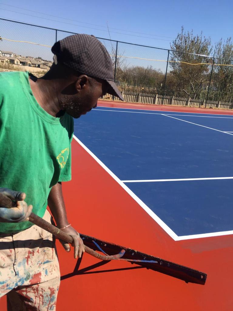 Refurbishing of Tennis Courts7