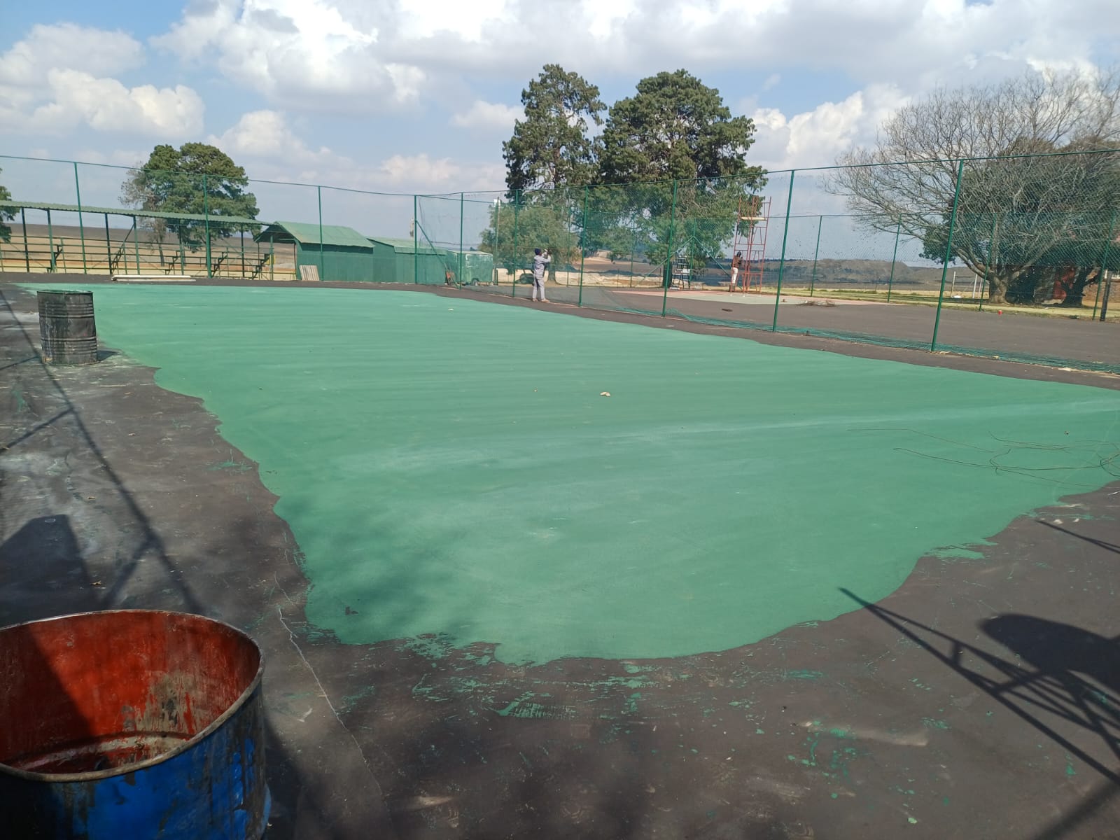 Tennis Court renovations 2026 02 22.2